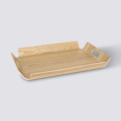 Plateau en bois design 45x35 cm 