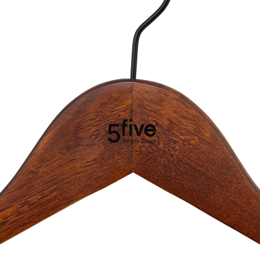 Lot de 2 cintres, bois foncé Hang'up