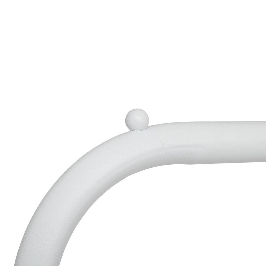 Portant à vêtements 180x118cm, blanc Clothy