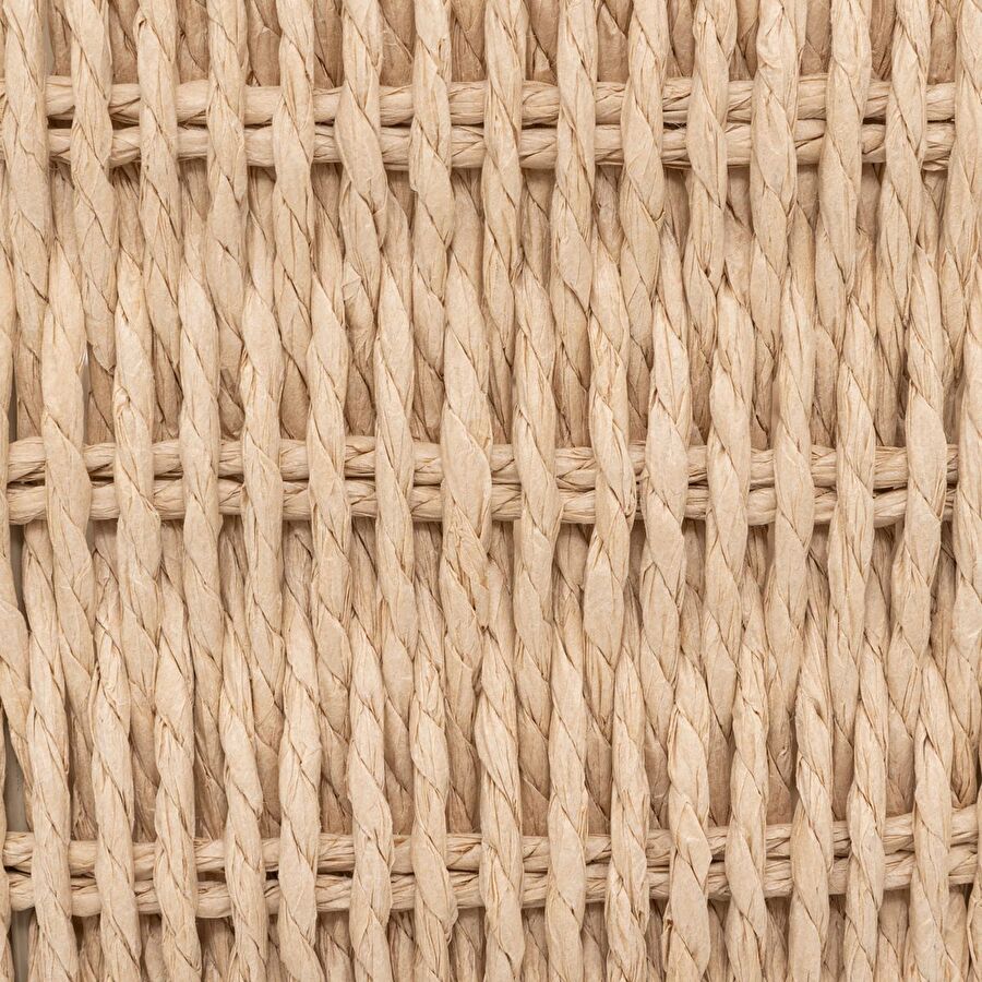 Corbeille de bureau, papier tressé Kord