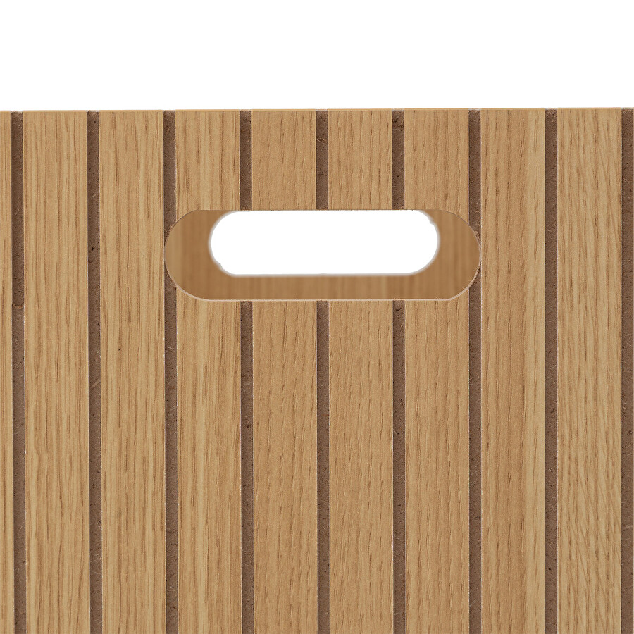 Panier 31x31cm, bois Mix'n modul