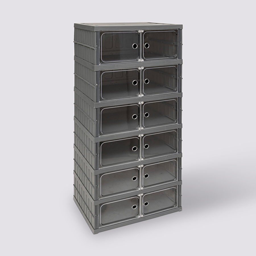 Tour de rangement plastique pliable Fold'n box