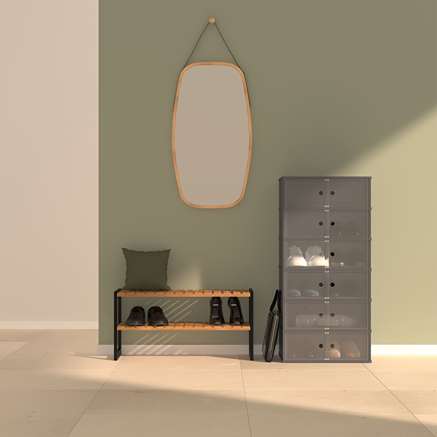 Tour de rangement plastique pliable Fold'n box