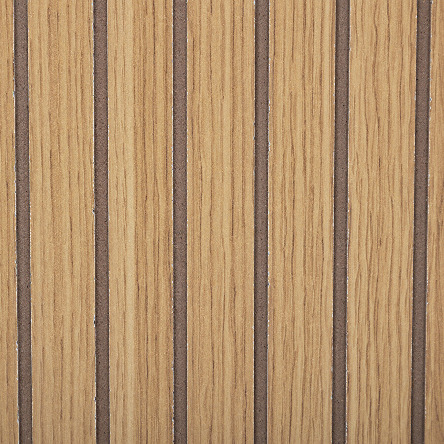 Bibliothèque 8 cases, effet bois naturel Tasso