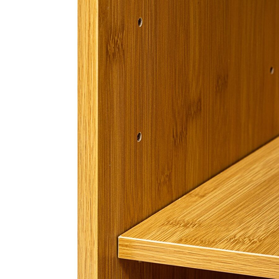 Meuble de salle de bain 120x19cm, bambou Sicela