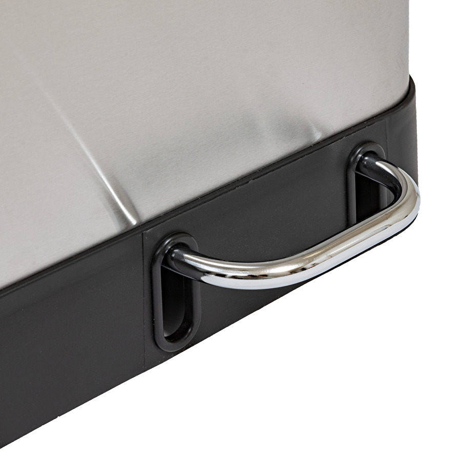 Poubelle de tri 3x18l, inox Ariane