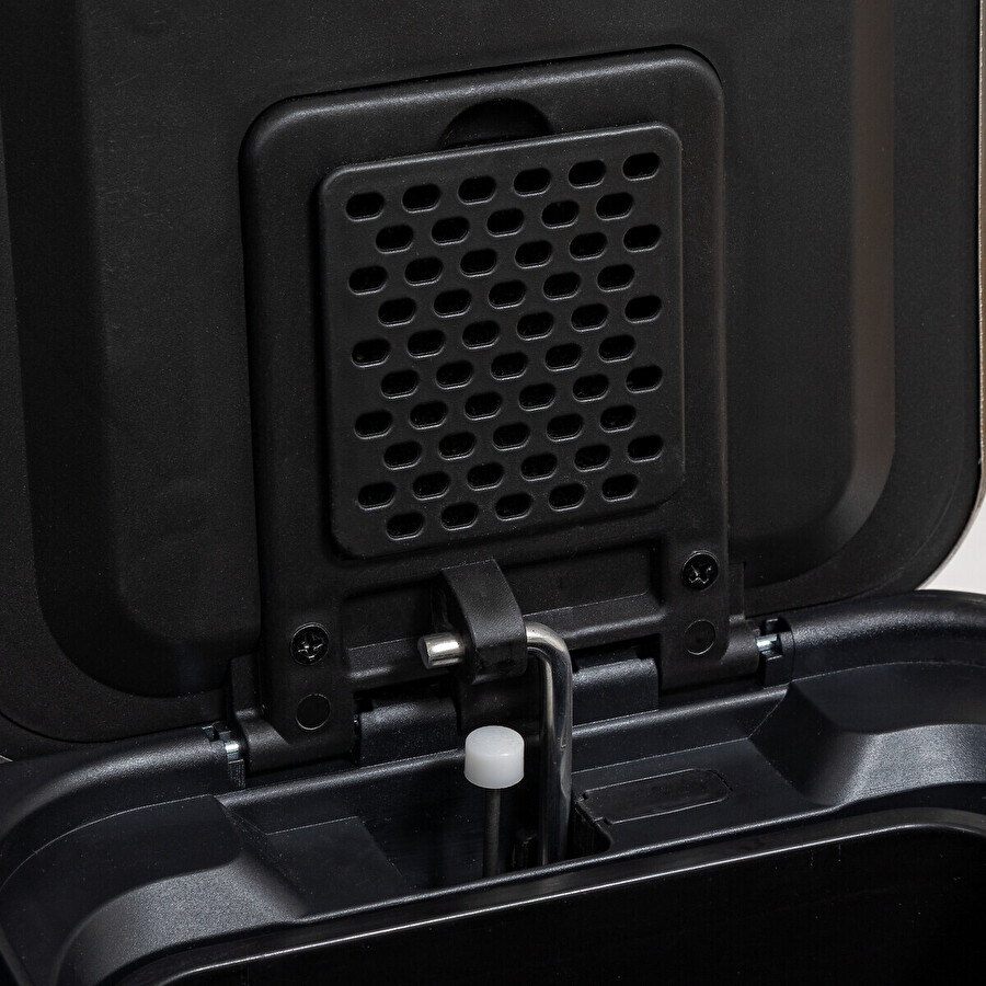 Poubelle de tri 3x18l, inox Ariane