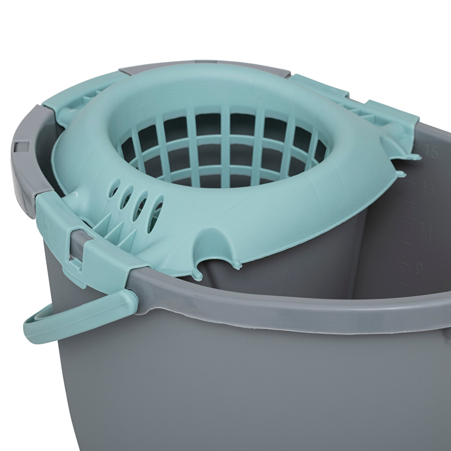 Seau essoreur et balai 15l 