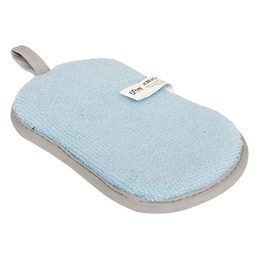 Lot de 5 éponges microfibre gratantes 