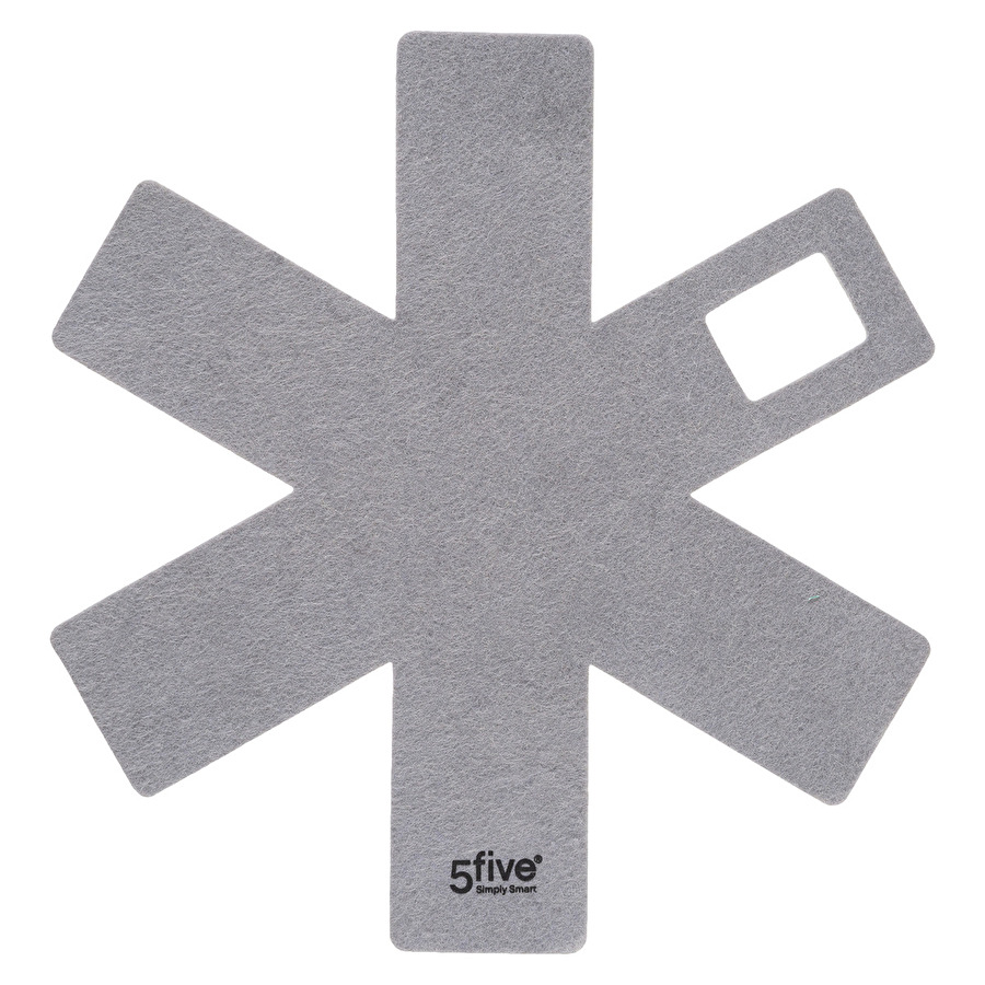 Batterie de cuisine en aluminium forgé, 4 pièces + 6 protections Nature