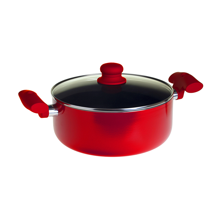 Batterie de cuisine en aluminium, 4 pièces + 6 protections Essentielle