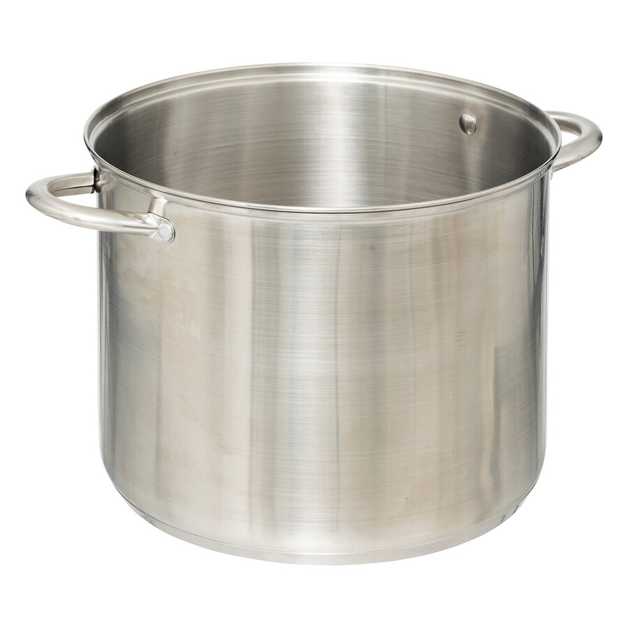 Marmite inox avec couvercle 13l