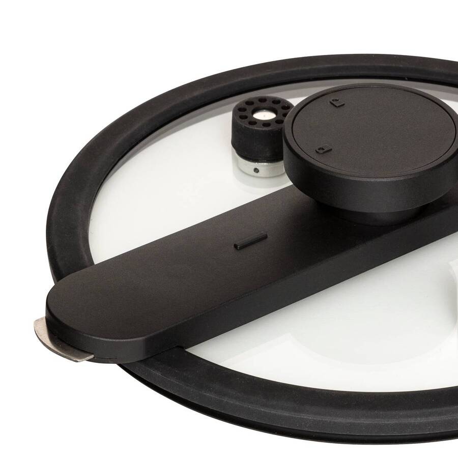 Cocotte-minute, fonte et aluminium, 6l - noir 