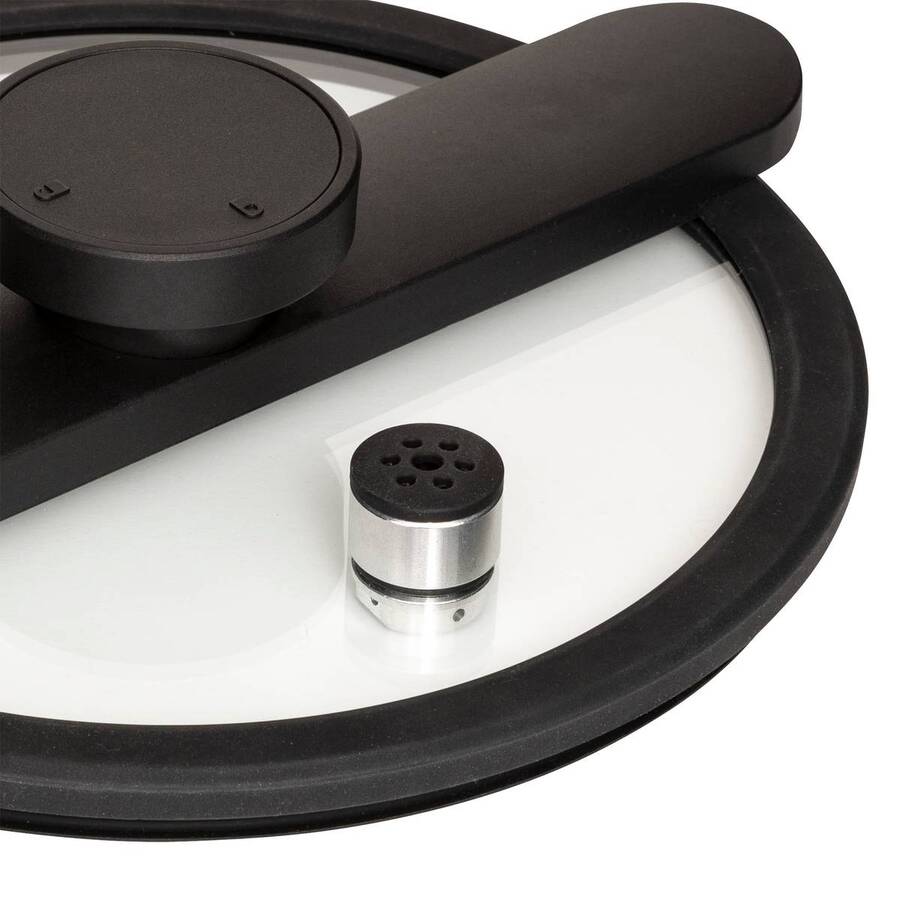 Cocotte-minute, fonte et aluminium, 6l - noir 