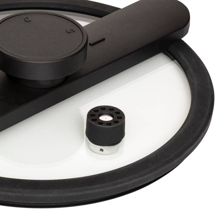 Cocotte-minute, fonte et aluminium, 6l - noir 