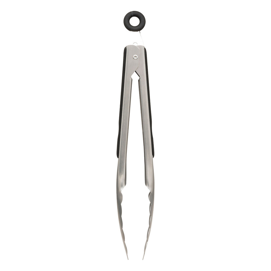 5 ustensiles de cuisine + pot de rangement, inox