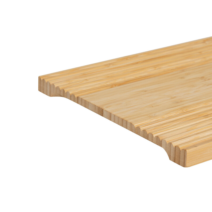 Planche à découper avec rainures, 40x27cm, bambou 