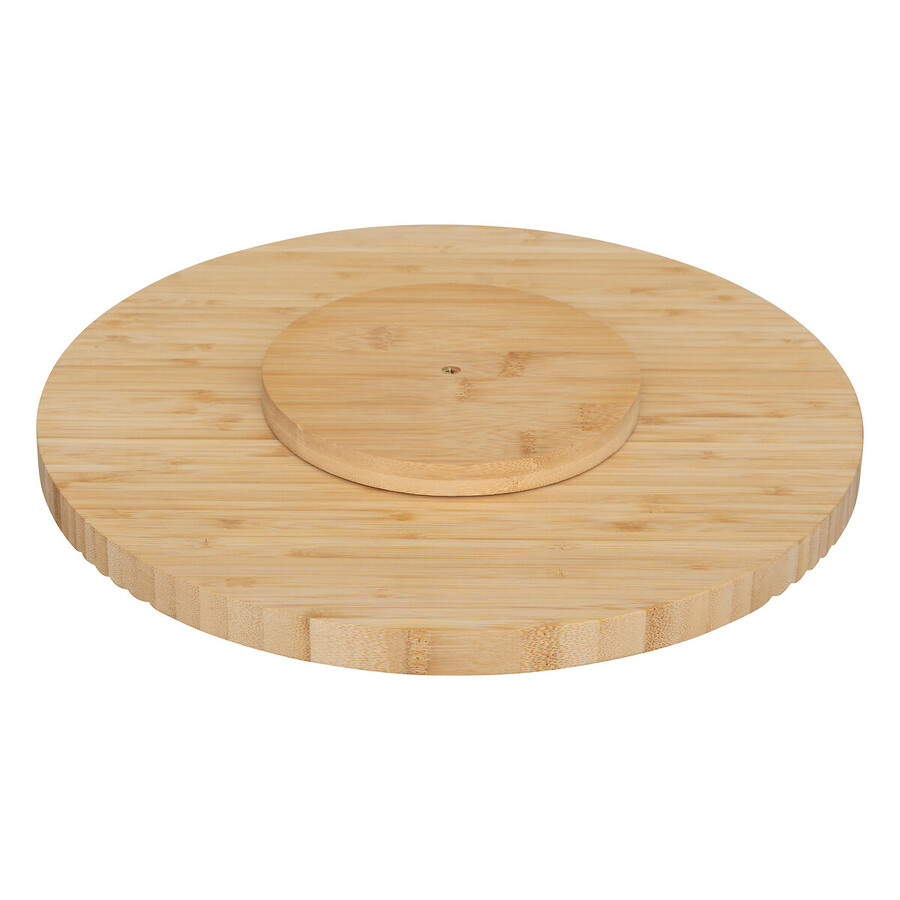 Plateau tournant d.35cm, bambou