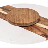 Plateau tournant rond 35cm, acacia Harmony