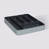 Range-couverts extensible, gris 