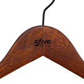 Lot de 2 cintres, bois foncé Hang'up