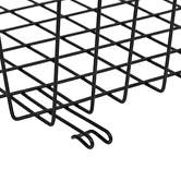 Panier de rangement à suspendre 31,5cm, noir Spacy