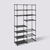 Range-chaussures modulables, noir 