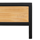 Support écran d'ordinateur avec tiroir Blackbamboo