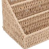 Organiseur avec compartiments, papier tressé Kord