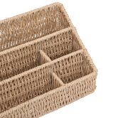 Organiseur avec compartiments, papier tressé Kord