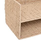 Rack à document double, papier tressé Kord