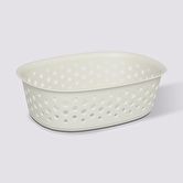 Panier en plastique 0,8l, crème Tila