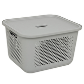 Panier avec couvercle 13,9l, lin Aera