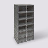 Tour de rangement plastique pliable Fold'n box