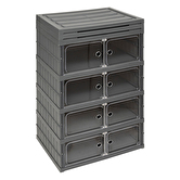 Tour de rangement plastique pliable Fold'n box