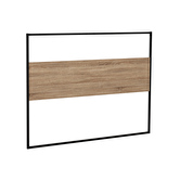 Tête de lit 165cm, effet bois Aliaj