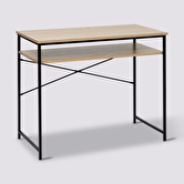 Bureau 75x90cm, effet bois Aliaj