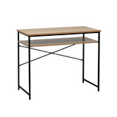 Bureau 75x90cm, effet bois Aliaj