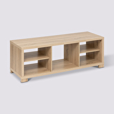 Meuble tv 120x42,5cm, effet bois Bivoak