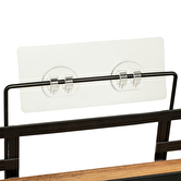 Serviteur de douche 2 niveaux, acacia Blackacia