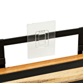 Serviteur de douche 2 niveaux, acacia Blackacia