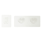 Serviteur de douche 2 niveaux, acacia Blackacia