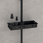 Étagère pour colonne de douche, noir 