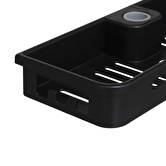 Étagère pour colonne de douche, noir 