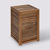 Panier à linge 65l, acacia Blackacia