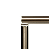 Dérouleur avec réserve papier toilette, effet travertin Côme