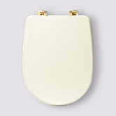 Abattant wc, ivoire Duo