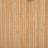 Panier à linge double 100l, bambou 