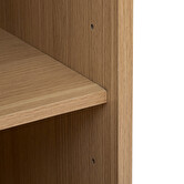 Colonne 1 porte, effet bois naturel Tasso