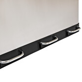 Poubelle de tri 3x18l, inox Ariane